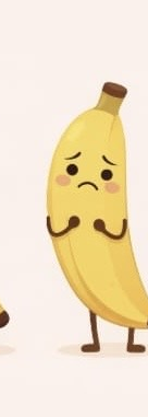 Banana character for rating 2